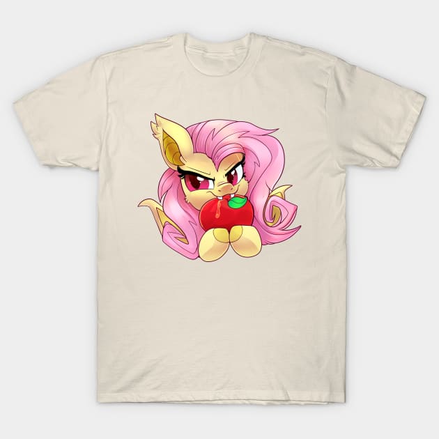 Fluttershy Flutterbat T-Shirt by Baja Gryphon